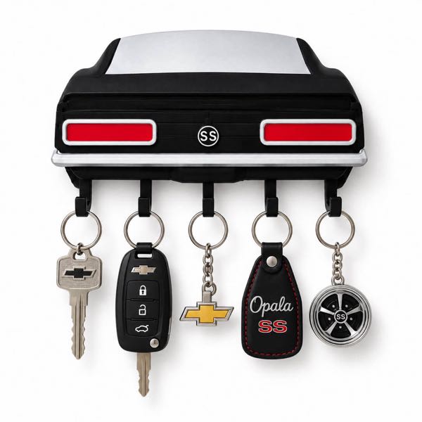 Porta chaves de parede 3D Chevrolet Camaro SS 1967 da linha Premium da SuperGarage 3D