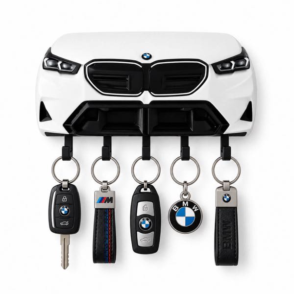 Porta chaves de parede 3D BMW M5 G90 da linha Ultra da SuperGarage 3D